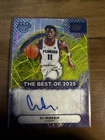 CJ Ingram 2025-26 Bowman's Best #BA-CI Auto Gold Lazar Refractor /75