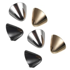 3 Pairs Metal Shoe Toe Caps High Heels Covers Boot Tip Protectors