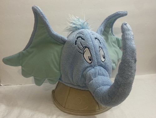 Dr Seuss HORTON HEARS A WHO Elephant Stuffed Costume  Plush Hat 2000