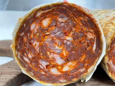 Traditional Italian Sopressata Hot 1Lb/16oz For $20 !! US SELLER !!