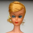Vintage Mattel Barbie Doll 1960's Original Blonde Swirl Ponytail Country Fair