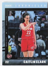 2025 Panini Caitlin Clark Chronicled #33 Caitlin Clark Holo