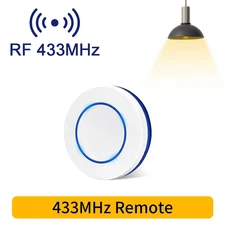 RF 433Mhz Wireless Remote Control Light Switch 220V 110V 10A Relay Receiver Mini