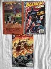 DC Comics Batman/Superman Comic Bundle X3