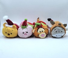 Peluche Disney Tsum Tsum Winnie The Pooh, Piglet, Tigger, Eeyore Navidad Adviento