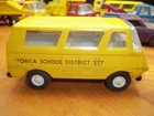 Vintage Tonka School Bus #55360, "School District 277" Retro Mini Van
