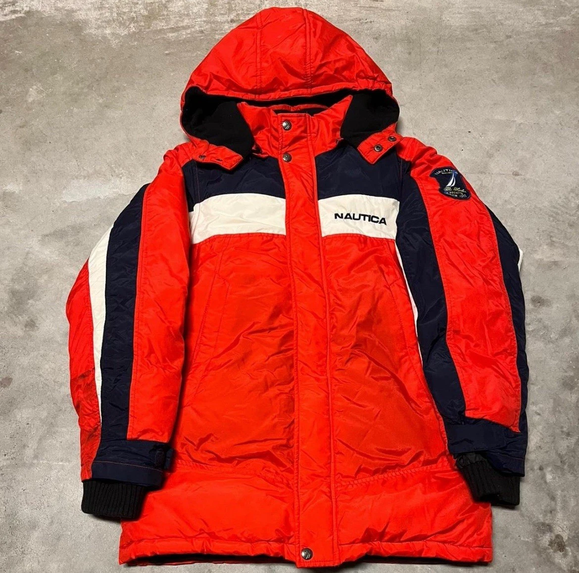 Nautica Y2K Performance Windbreaker Snow Jacket Insulated Men’s Medium
Opens in a new window or tab