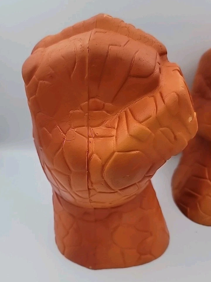 Marvel Fantastic Four Electronic Thing Hands 2004 puños de espuma sonidos funcionales Foto 3 de 4