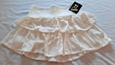 GIRLS STRETCH SKIRT SIZE L 10/12 ART CLASS COLOR WHITE BRAND NEW WITH TAGS