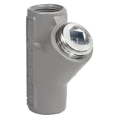 Killark Ey-50Ww Conduit Fitting Sealing, 1/2 In, Threaded, Aluminum, Powder