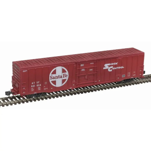 ATLAS N GAUGE MASTER BX177 60' BOXCAR SF "CONTROL DE CHOQUE" #621824 PN 50006534 | Zustand: New