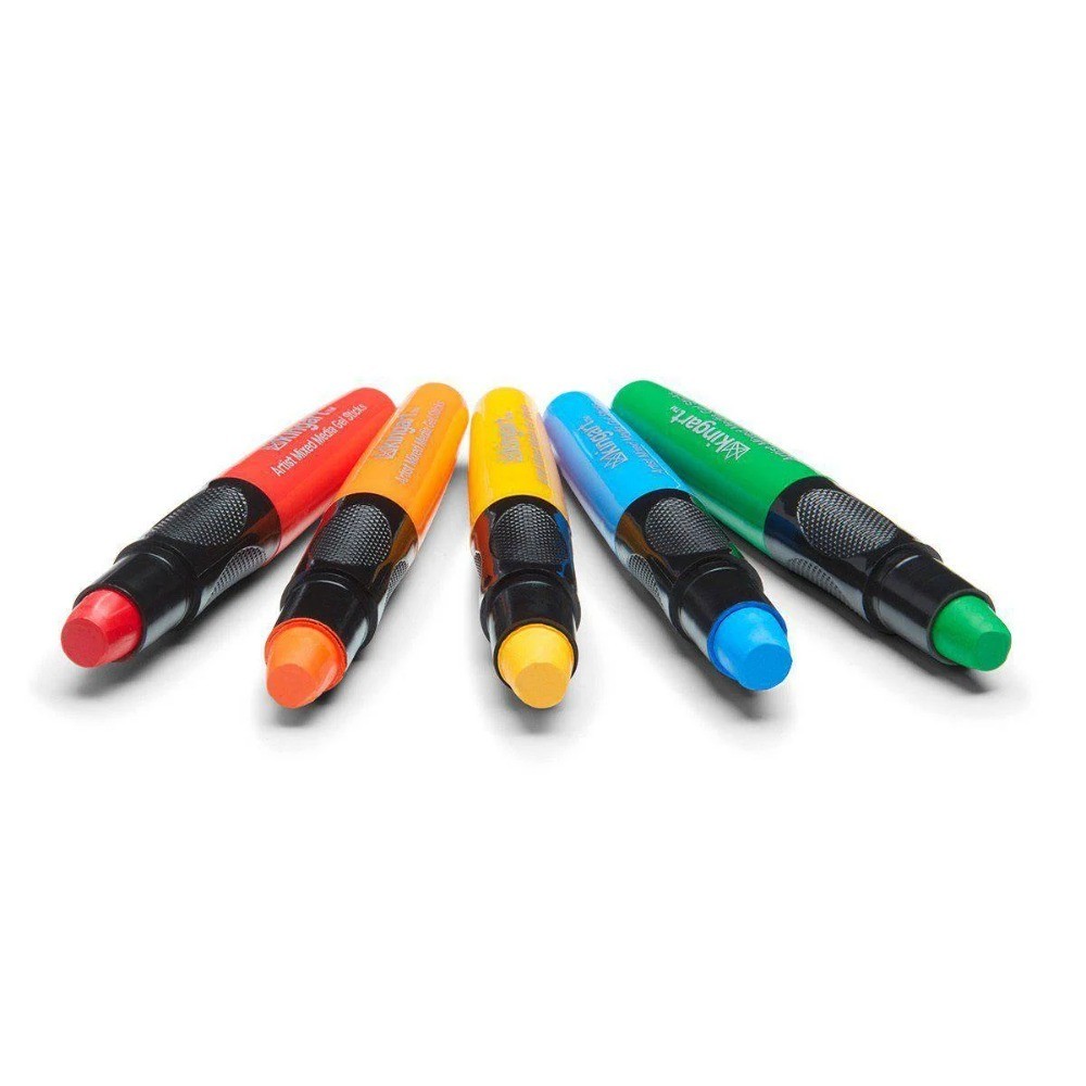 Mixed Media Watercolor Markers Set of 12 Primary Colors for Artists