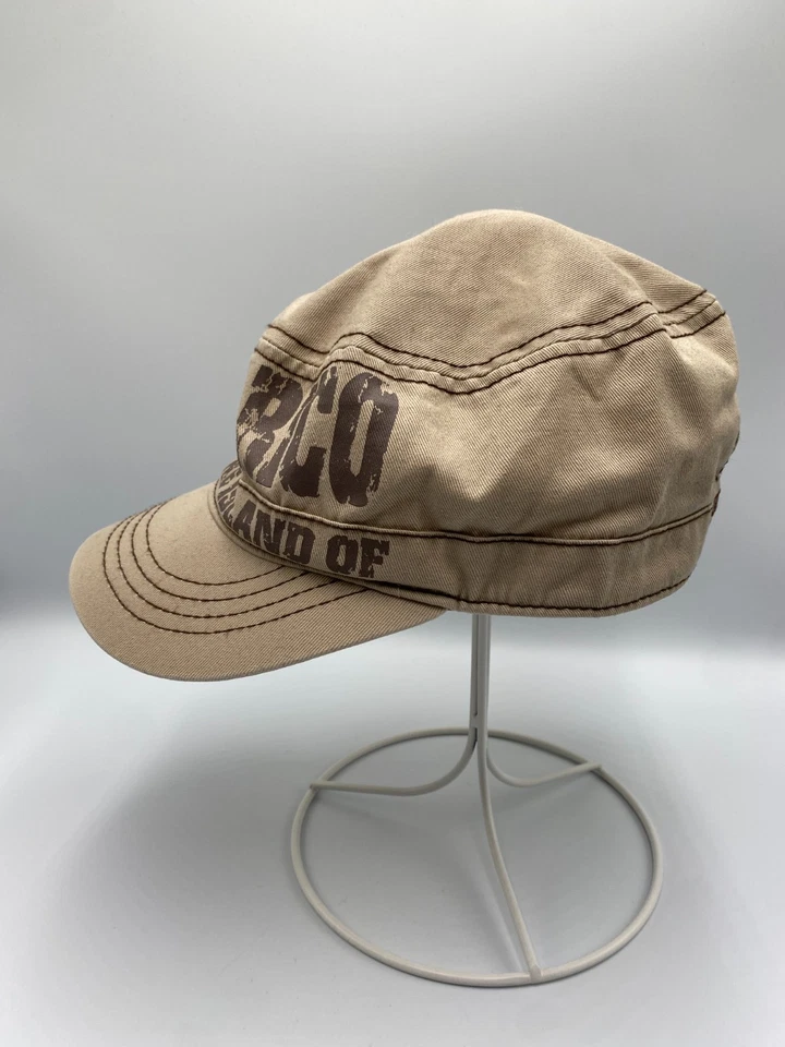 Robin Ruth Puerto Rico La Isla Unisex Cadete Militar Gorra Sombrero Beige Ajustable Foto 2 de 4
