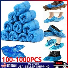2000PCS Non-Woven Boot Shoe Covers Large Non-slip Disposable Anti Slip Treads