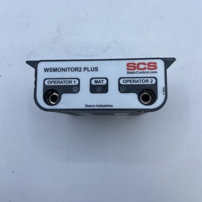 SCS Brand:  Model: WSMONITOR2 Plus ESD MONITOR SINGLE WIRE WRIST STRAP