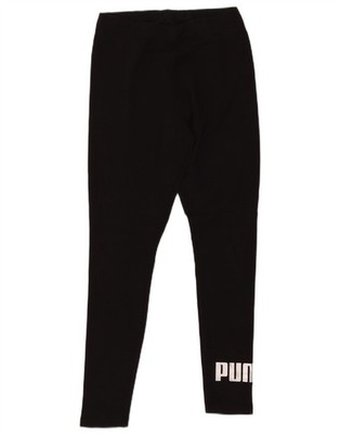 Puma Damen Graphic Leggings UK 12 Medium schwarz Synthetik AC25