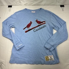 Mitchell & Ness Cooperstown Collection St. Louis Cardinals Shirt - Size Small