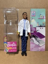 Barbie Dentist You Can Be Anything Ken African American Doll *OPEN BOX*