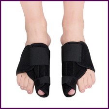 2pcs Soft Bunion Corrector Toe Separator Splint Correction System Device Hallux