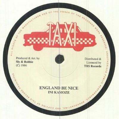 KAMOZE, Ini - England Be Nice - Vinyl (7'')
