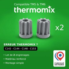 Pignon / Engrenage  Remplacement - Thermomix TM5 & TM6 - Lot de 2