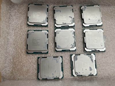 lot8 Intel Xeon E5-2640 V4 SR2NZ 10-Core 2.40GHz 25MB Cache 14 nm CPU Processor