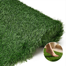 Kunstrasen Rasenteppich Grasteppich 40 mm Grün Garten Balkon Terrasse Wetterfest