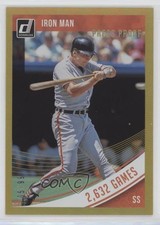 2018 Donruss Variations Press Proof Gold 5/99 Cal Ripken Jr (Iron Man) HOF 0u7