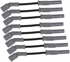 MSD 32813, spark plug wires, 8.5mm, black, Multi-Angle boots, LS set of 8