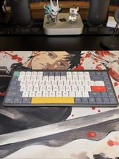 NuPhy Air75 V1 84 Keys Wireless Mechanical Keyboard - Lunar Gray