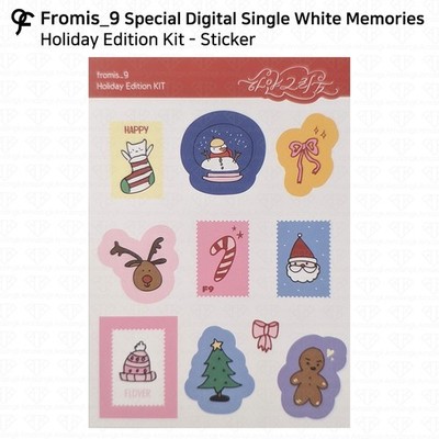 Fromis_9 Special Digital Single White Memories Holiday Edition Kit