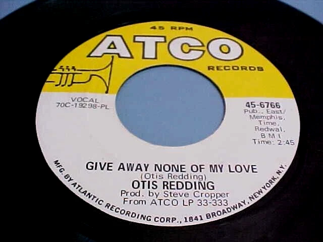 Otis Redding- 1970 FUNK/SOUL -NM VINYL & EX AUDIO - Snatch A Little Piece - Image 2 of 3