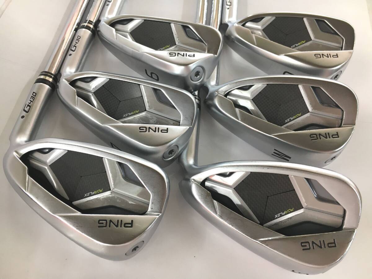 Golf Iron Set Ping G430 Dot Color Black N.S.Pro 950GH neo (S