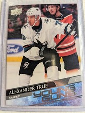 Upper Deck 2020-21 Alexander True Young Guns Rookie Card# 225