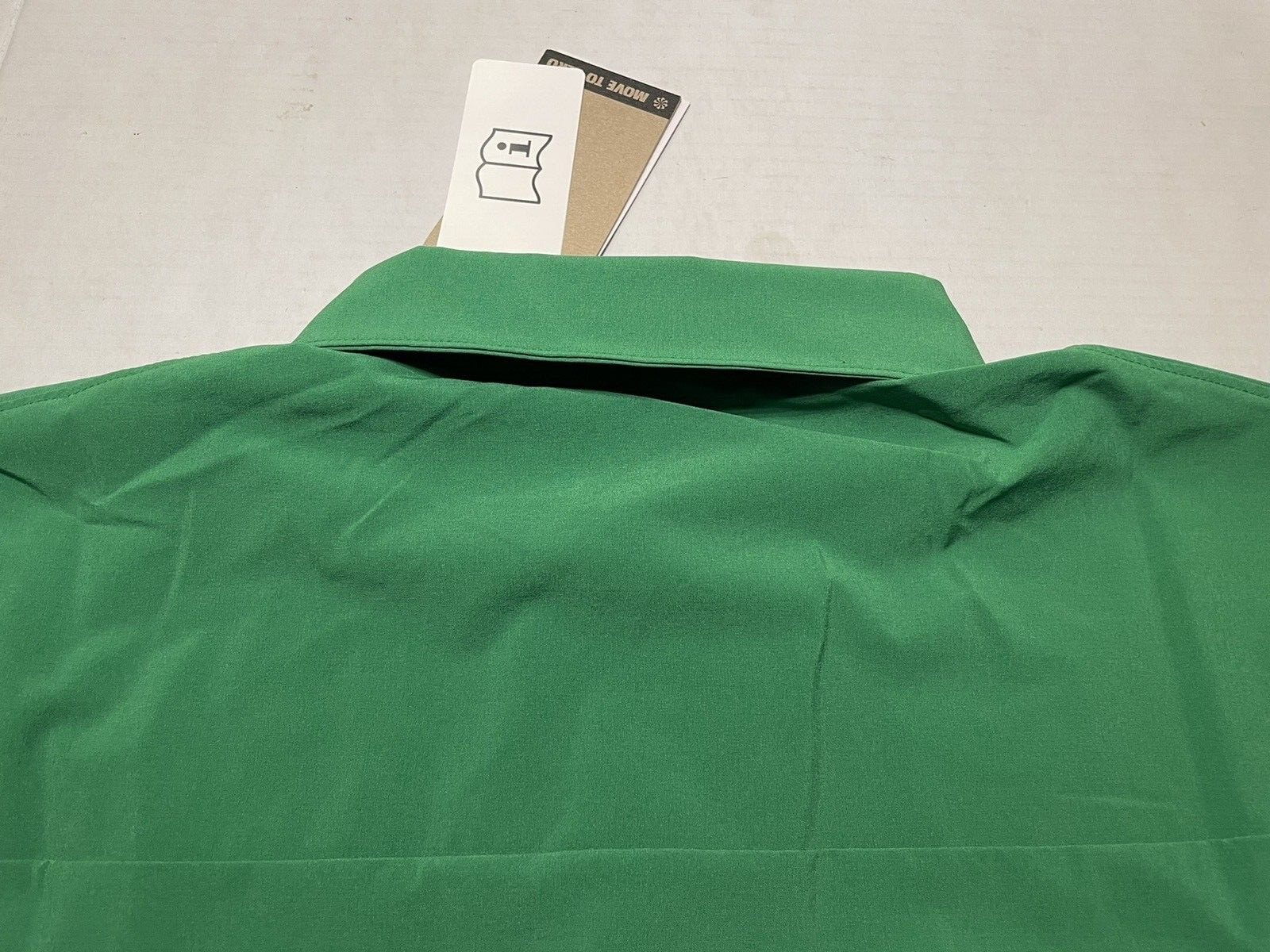 Oregon Ducks Dri-Fit Performance Green Golf Polo Shirt Men's Size Large *NEW*