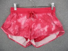 Lululemon Hotty Hot High-Rise Lined Short Pink Tye Dye 6 Running Athletic