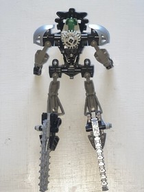 LEGO 8566 Bionicle Toa Onua Nuva Vintage 2002 Set W/ Manual