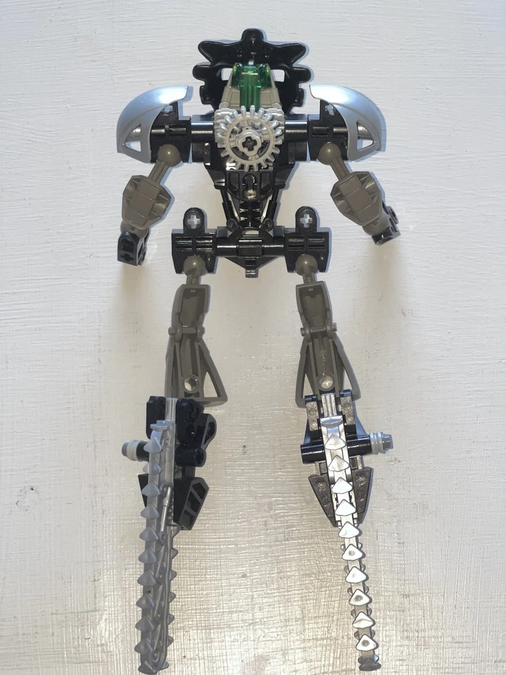 LEGO 8566 Bionicle Toa Onua Nuva Vintage 2002 Set W/ Manual - Image 3 of 4