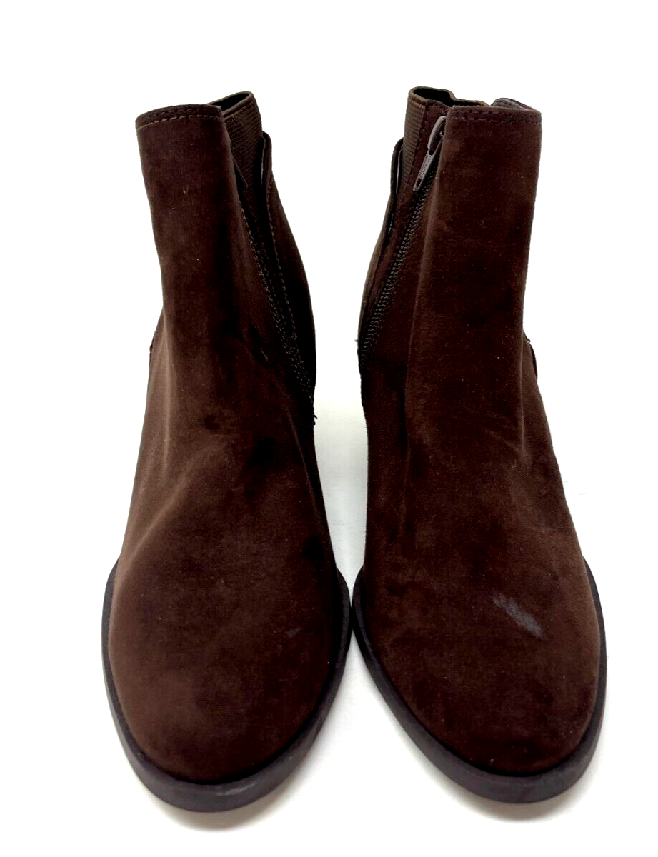 Lauren Conrad Women's Adelynn Brown Zip Up Ankle Boots Size7 108H eBay