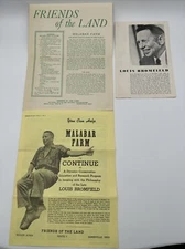 Malabar Farm Louis Bromfield Ephemera Lot Malabar Farm Ohio