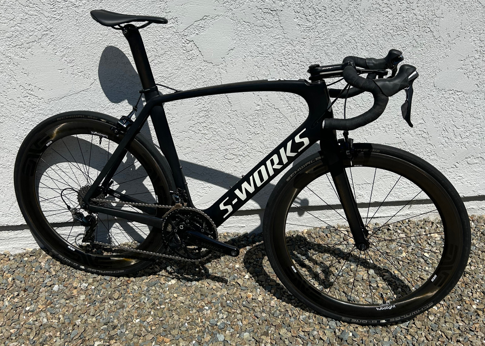 2013 Specialized Venge S-Works  Dura-Ace ENVE 4.6 SES  Satin (Naked) Black 58 cm