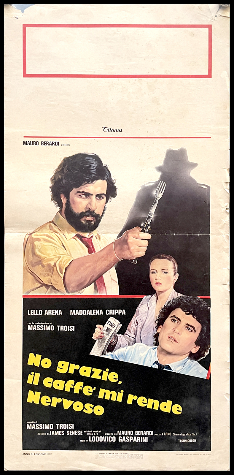 Locandina di No grazie, il caffè mi rende nervoso (1982)