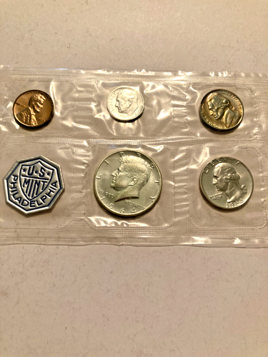 1964 U S Proof Set Silver in Original Mint Packaging - Picture 3 of 9