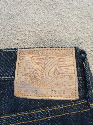 samurai jeans 15oz