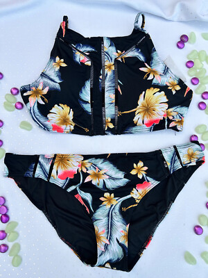 ROXY Bandeau Bikini Set - Größe XL