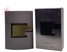 Guess Suede By Guess Men Cologne EDT Spray 2.5 oz / 75 ml - RARE