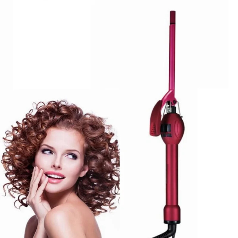 Professional 9mm Curling Iron Hair Waver Pear Flower Ceramic  display picture 1