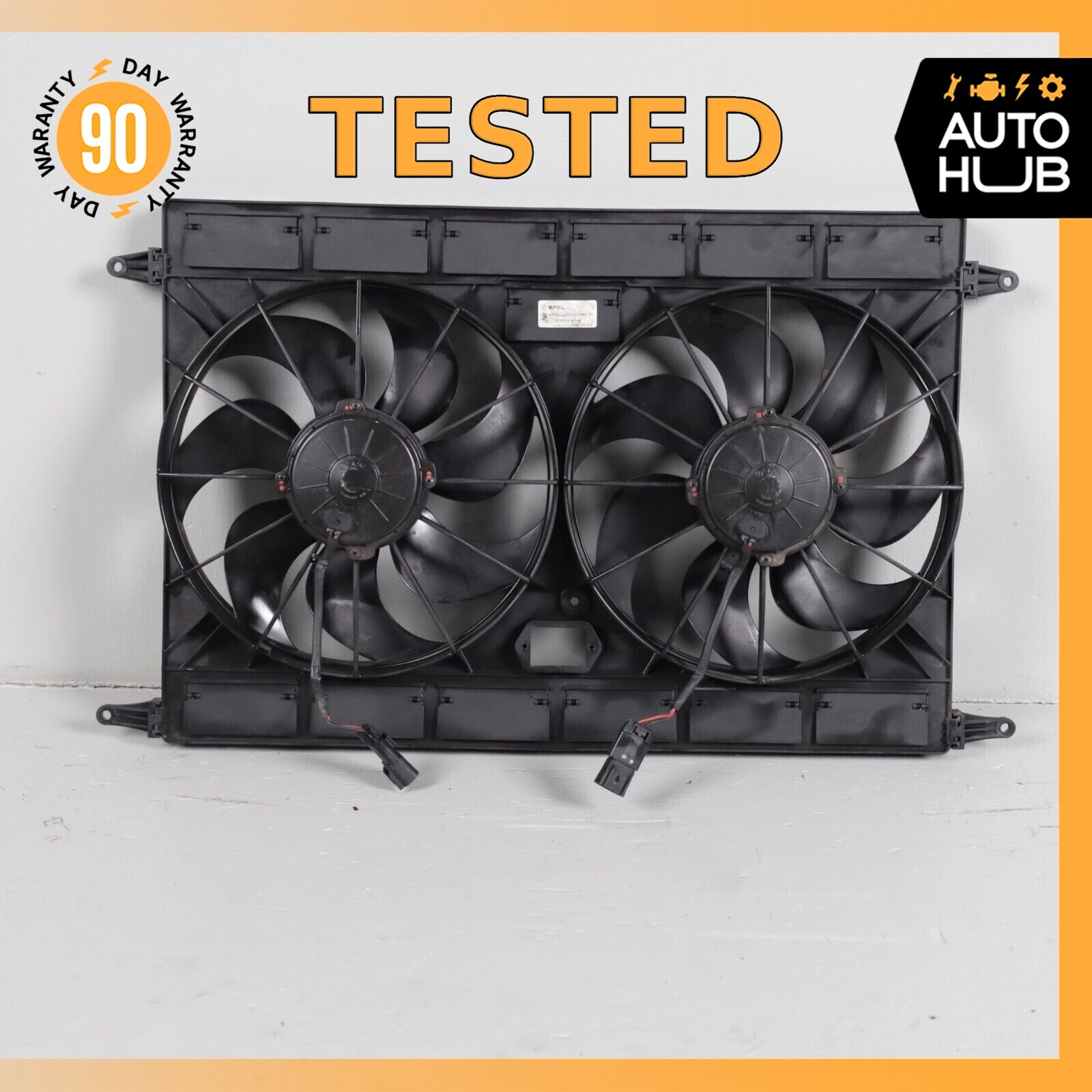 08-16 Maserati Quattroporte GranTurismo 4.2L Radiator Cooling Fan Motor OEM 75k
