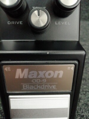 Maxon OD-9 Guitar Overdrive Pedal Black Good | eBay