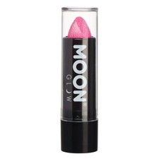 Moon Glow - Neon UV Glitter Lipstick Hot Pink Costume Make Up